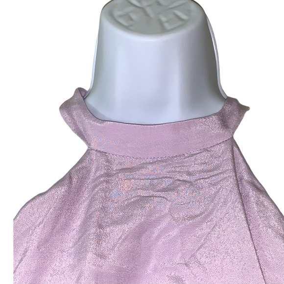 L'Academie by Revolve Blouse Cold Shoulder Purple - Picture 7 of 8